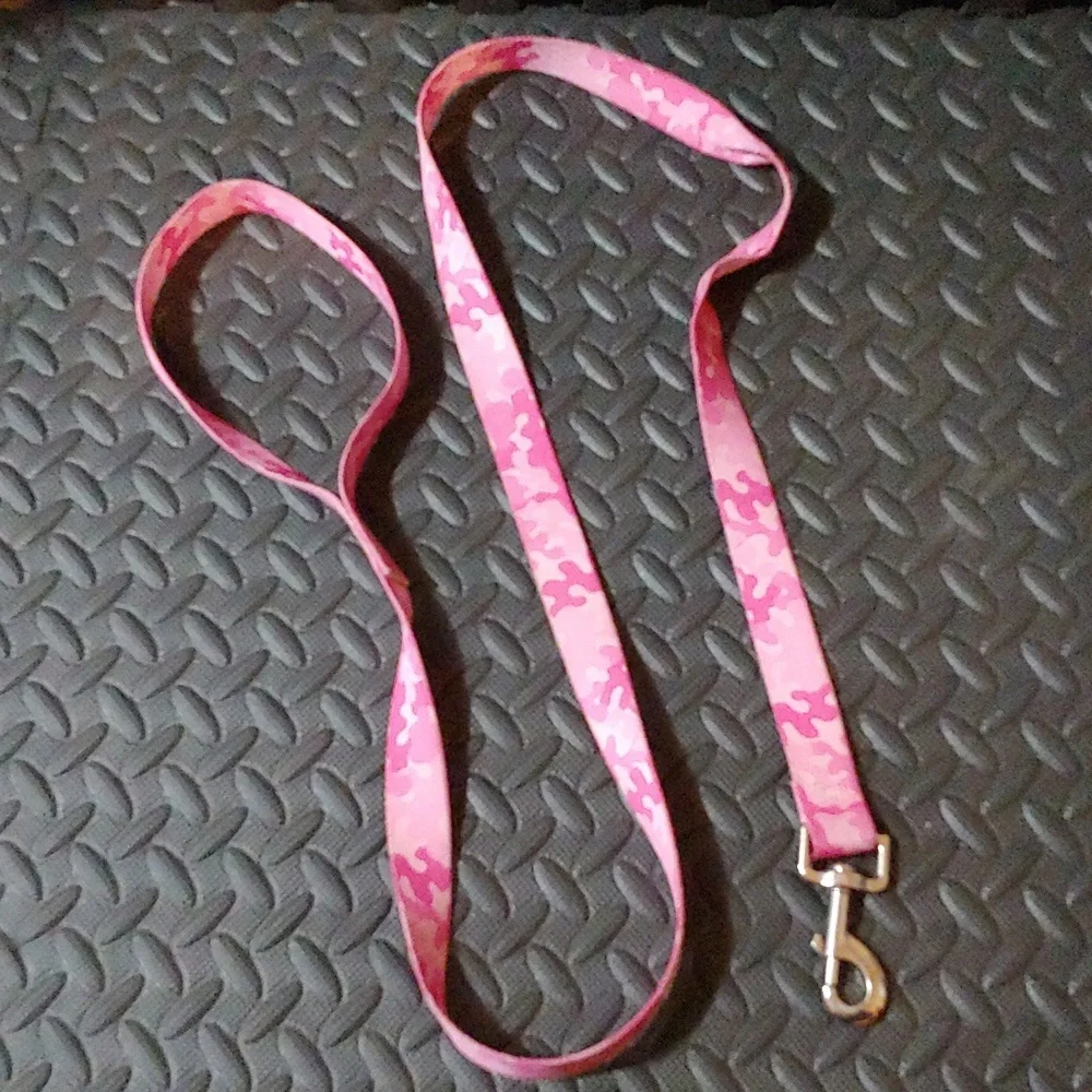 PINK CAMO LEASH * PET LEASH * 60